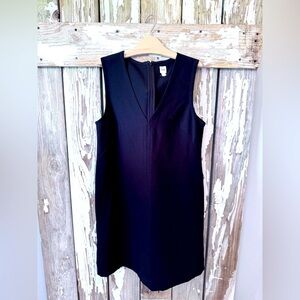 Gap Shift Dress with Pockets size Small zip Back in Black